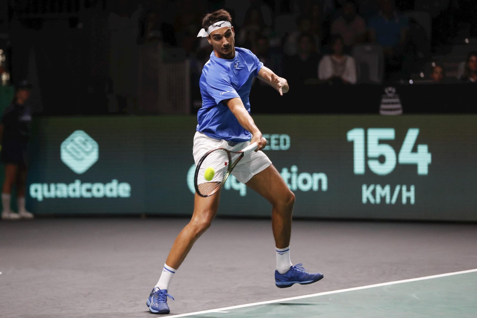 Denis Shapovalov - Lorenzo Sonego, en la Copa Davis de Málaga