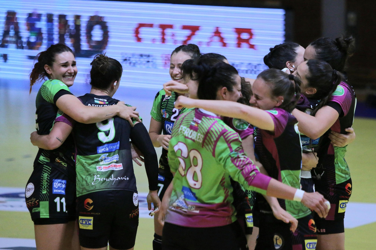 Alegría desbordada en Zagreb