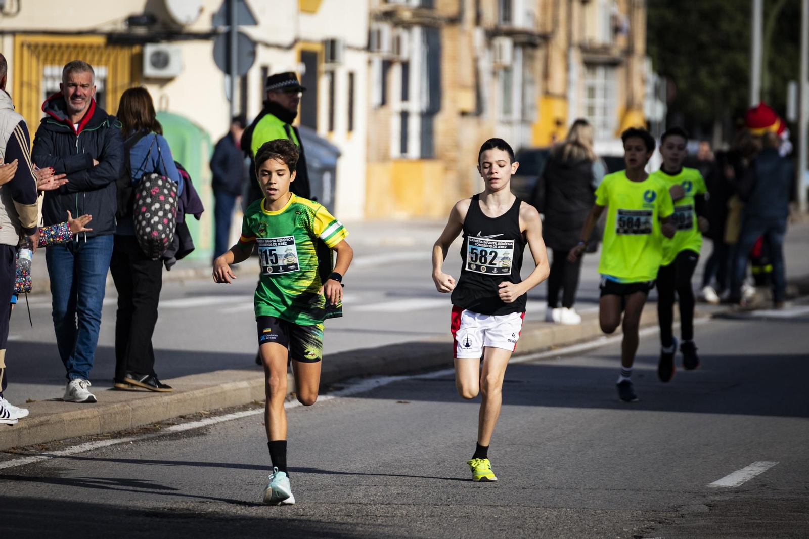 Imágenes de la V Carrera Infantil Bomberos de Jerez