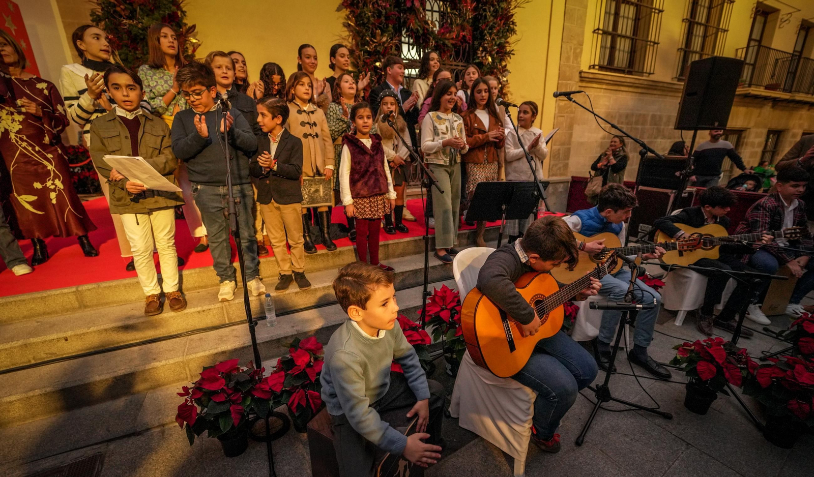 Imágenes del encendido Navideño en Jerez