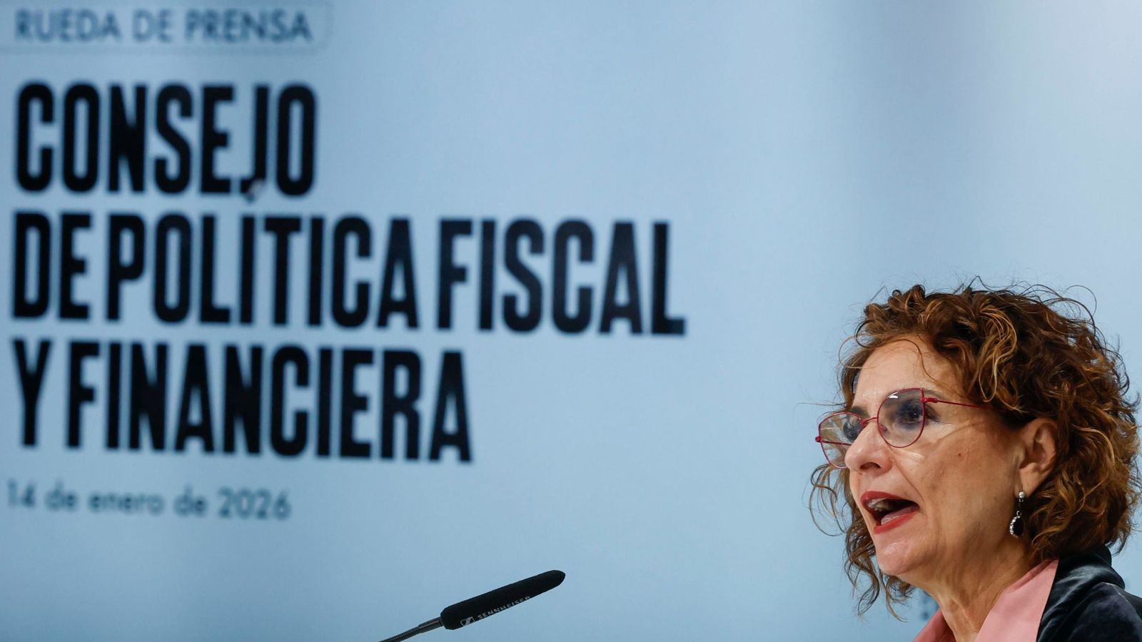 Rueda de prensa de María Jesús Montero tras rechazar todas las autonomías menos cataluña el modelo de financiación autonómica pactado con ERC.