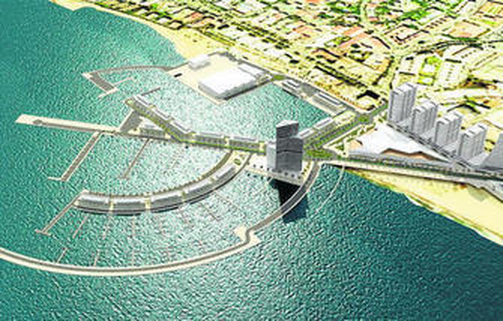 Diseño de la ampliación el puerto de La Bajadilla.