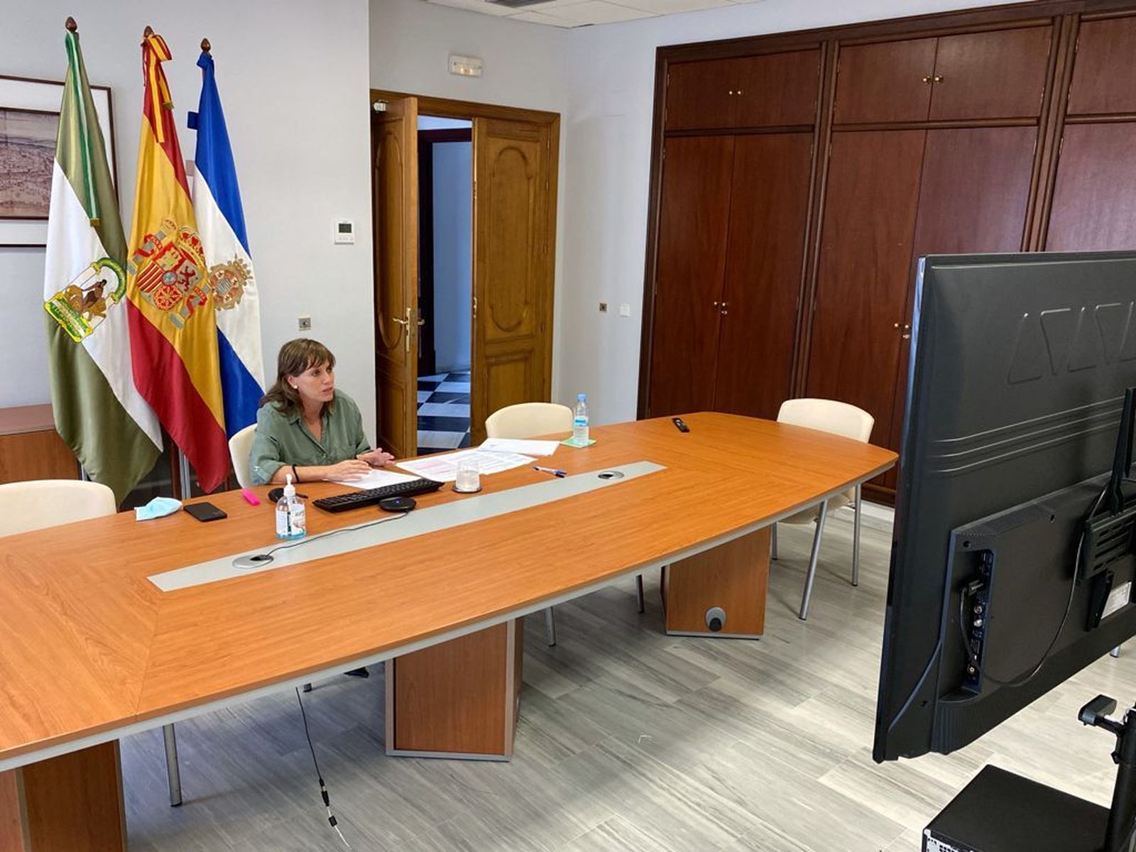 Laura Álvarez, durante su intervención en el foro.
