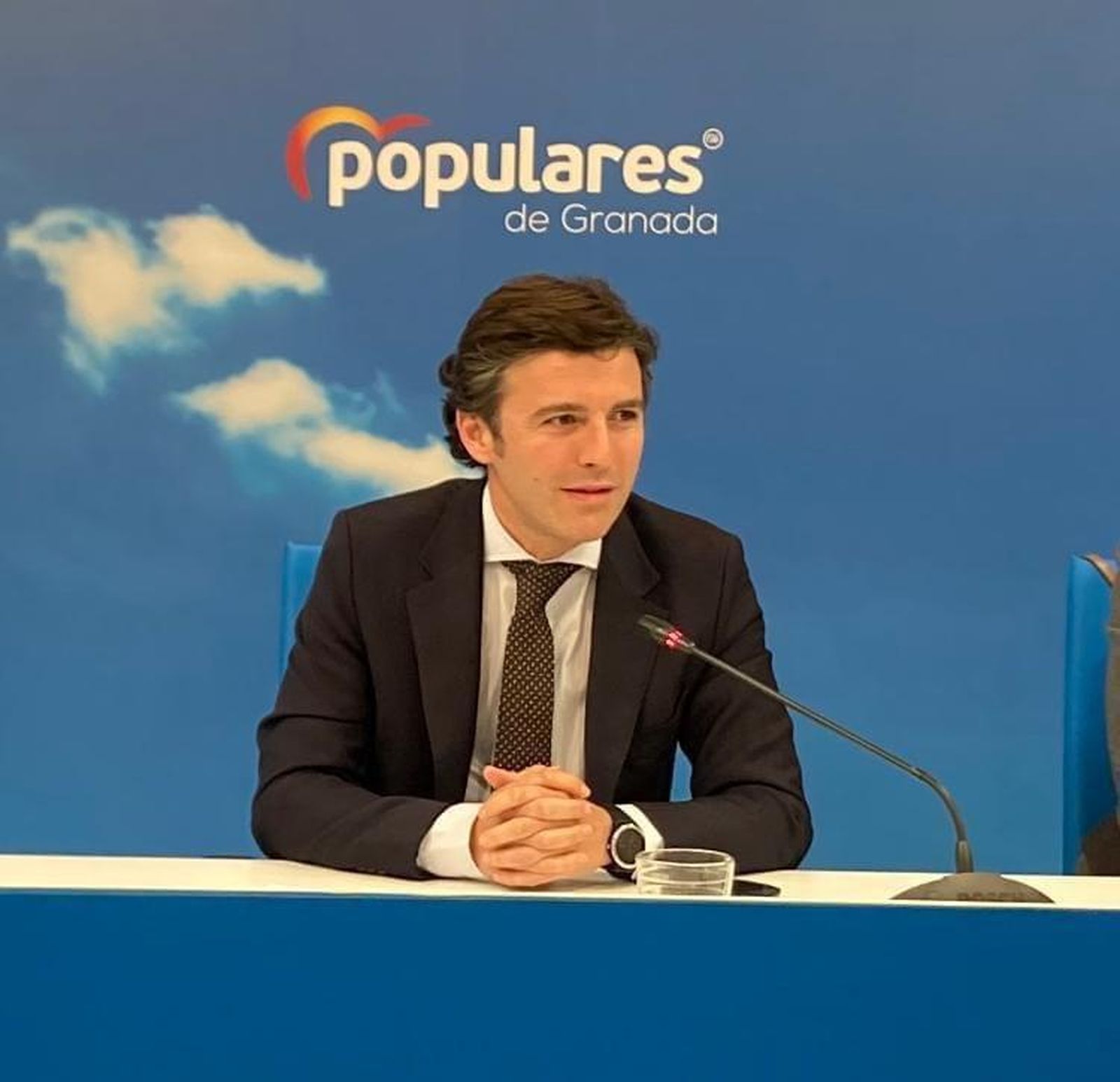 Jorge Saavedra, secretario general del PP de Granada.