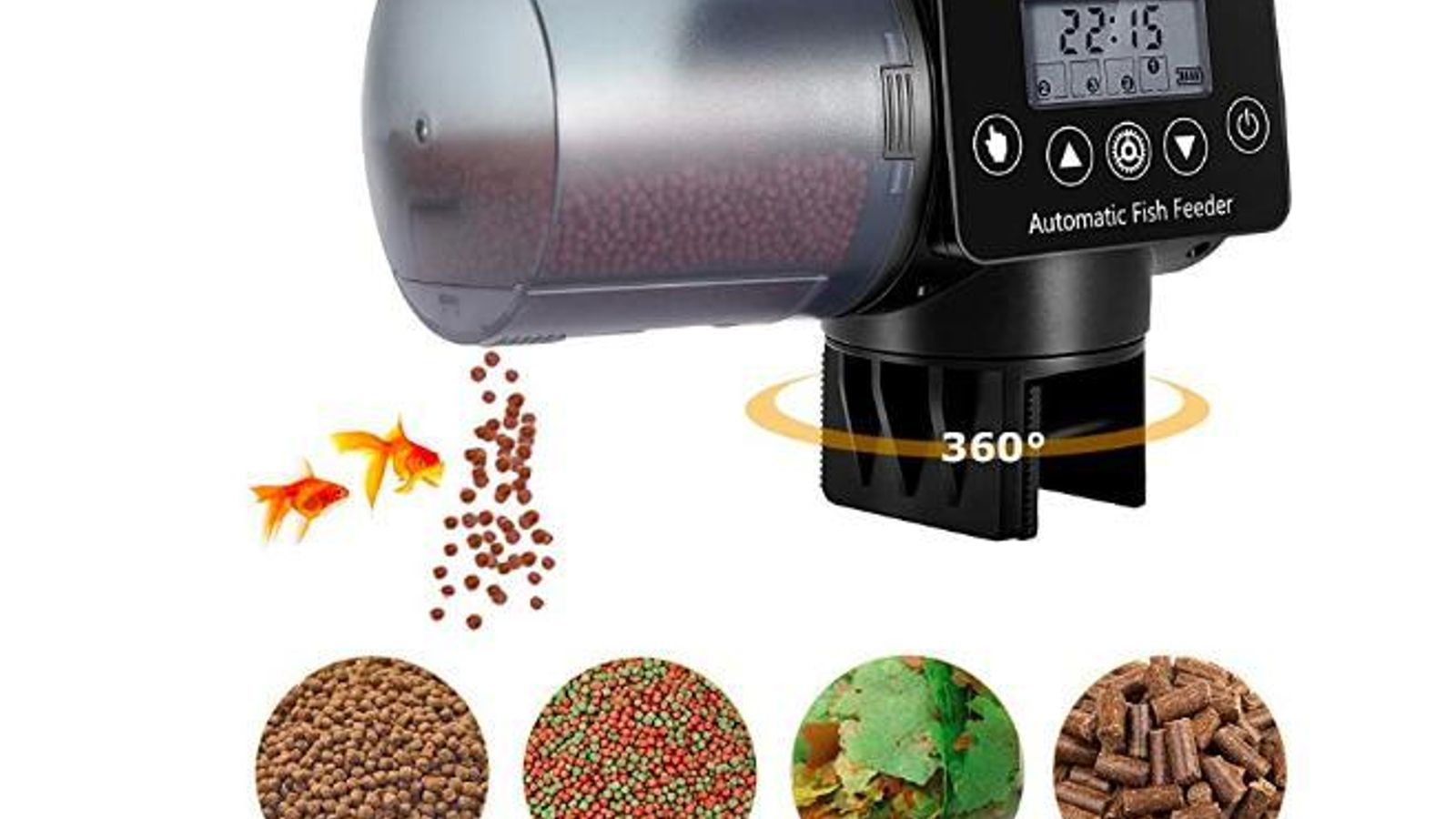 Alimentador de peces