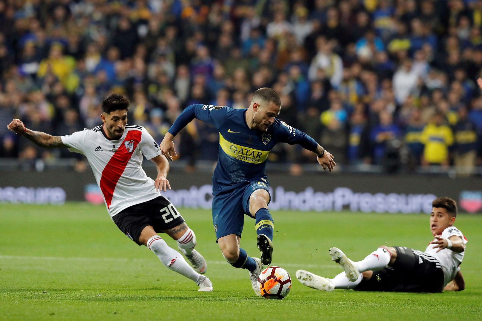 Las imágenes de la final de la Copa Libertadores entre el River Plate y el Boca Juniors