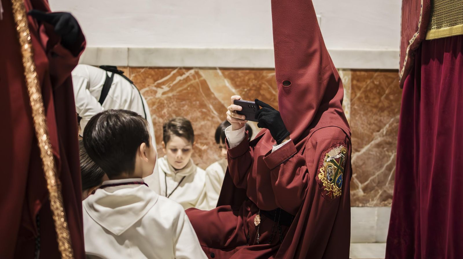 La Hermandad de la Salvación, refugiada en la Iglesia de la Victoria