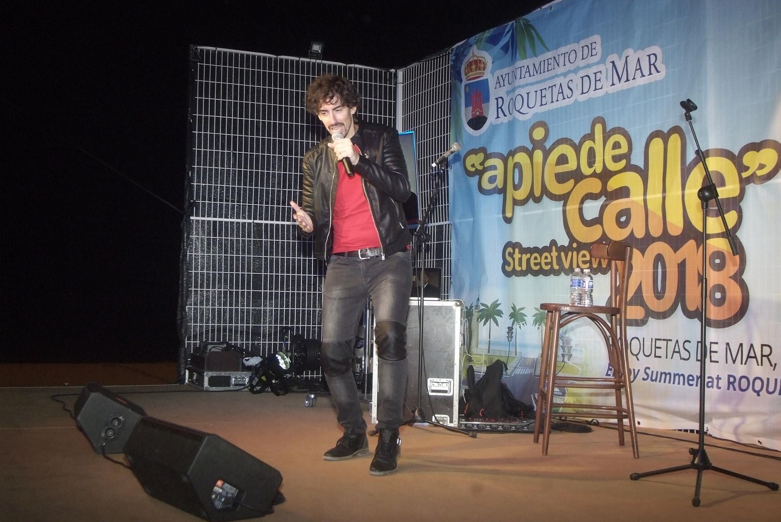 Nacho Lozano en Roquetas.