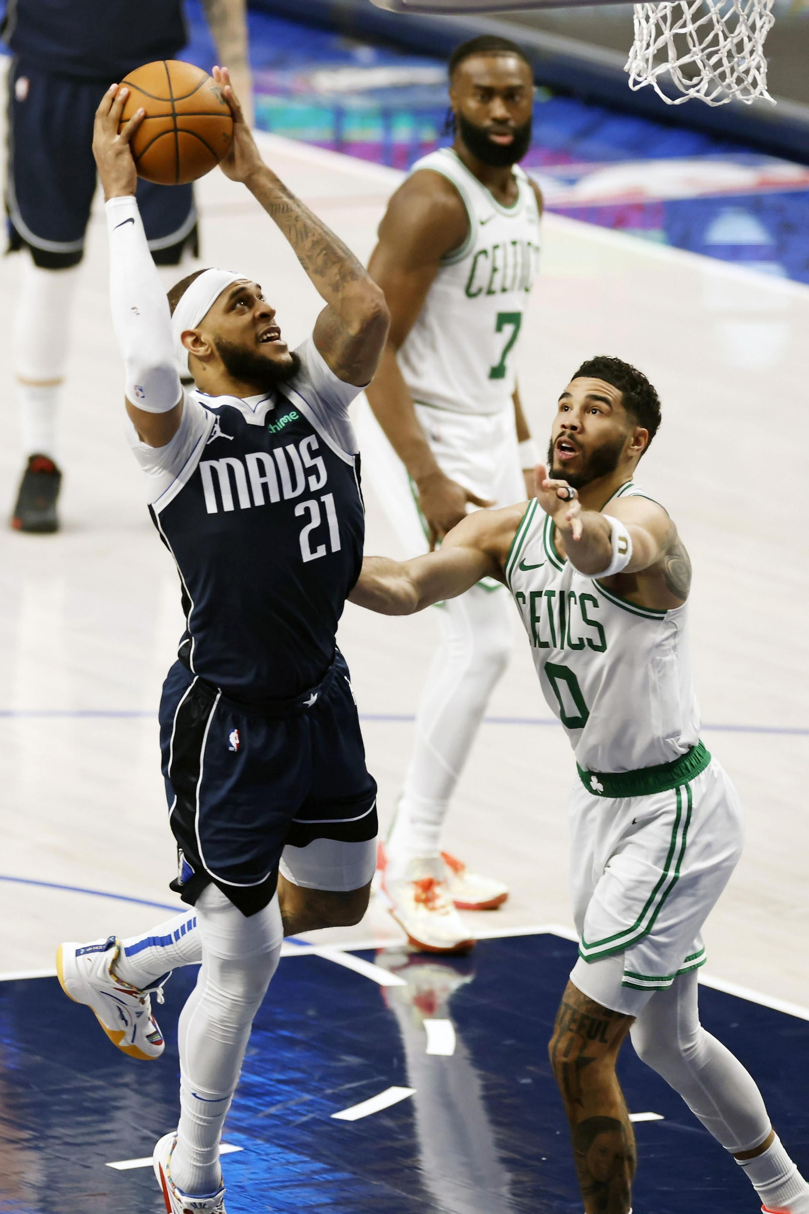 Las fotos del cuarto partido de la final de la NBA