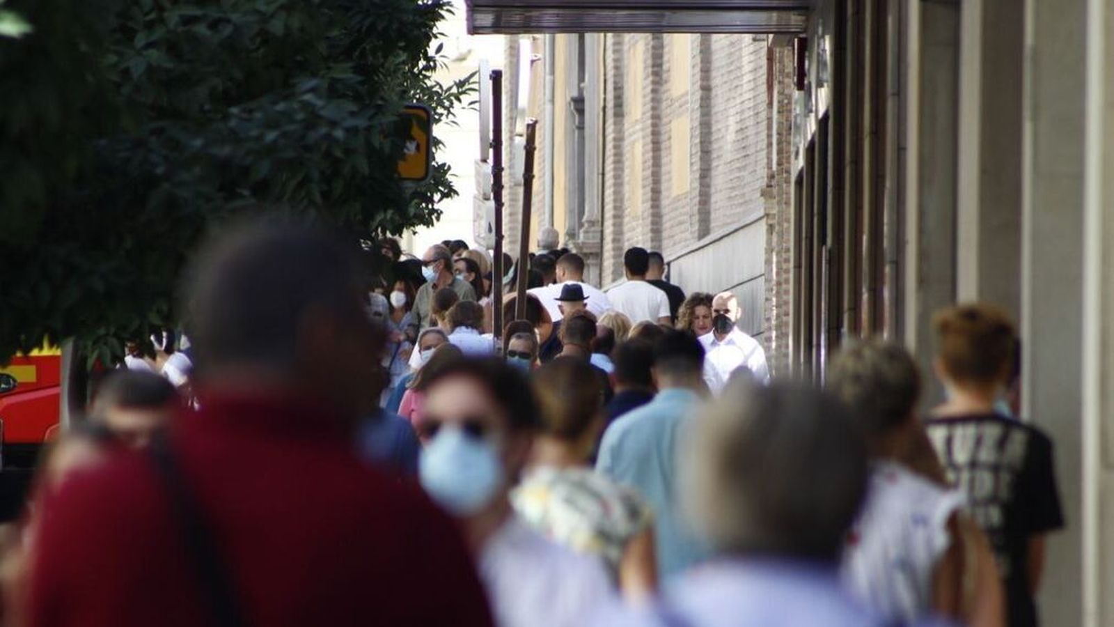 Muchísima gente en las calles de la capital, pero sin tener que lamentar incidentes graves