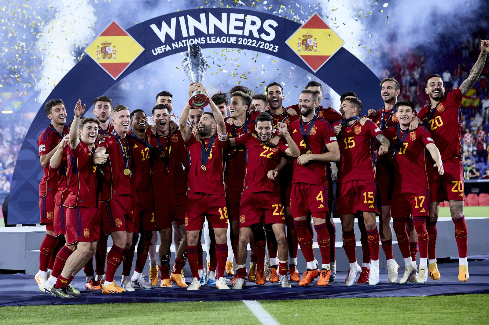 Las fotos del título de España