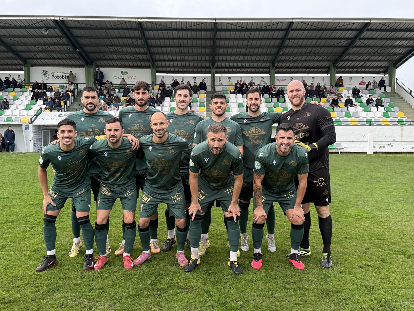 Formación inicial del conjunto chiclanero.