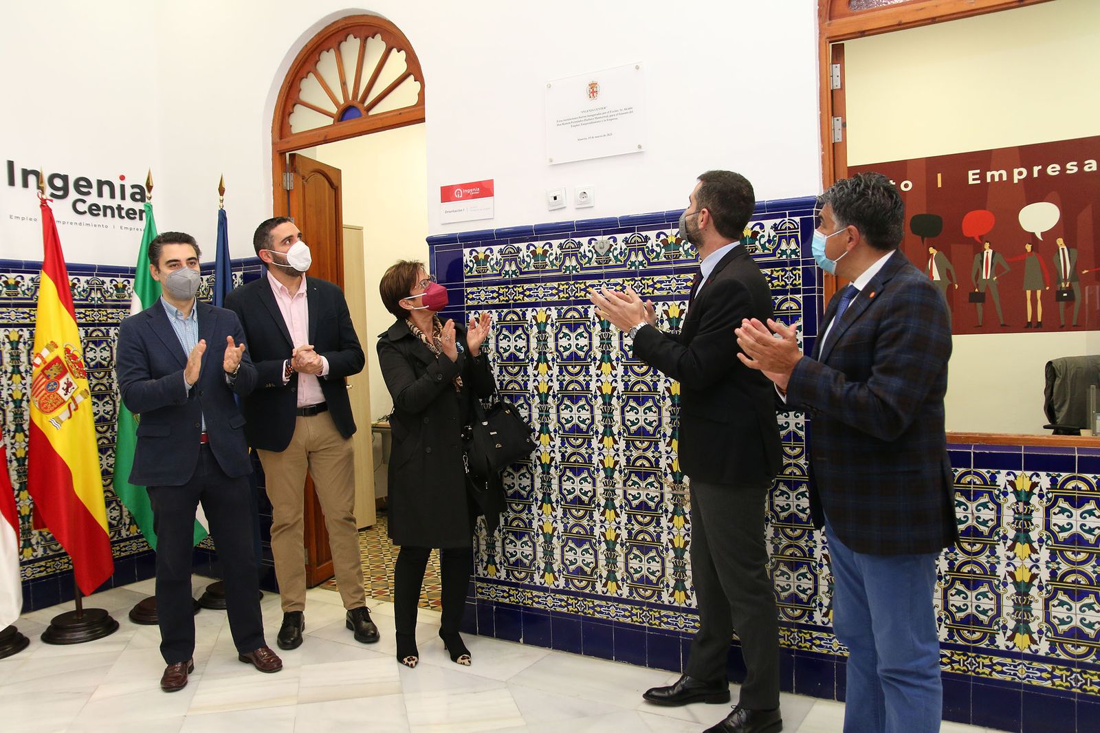 Fotogalería de la inauguración del Centro Municipal de Emprendimiento Empresarial 'Ingenia Center'