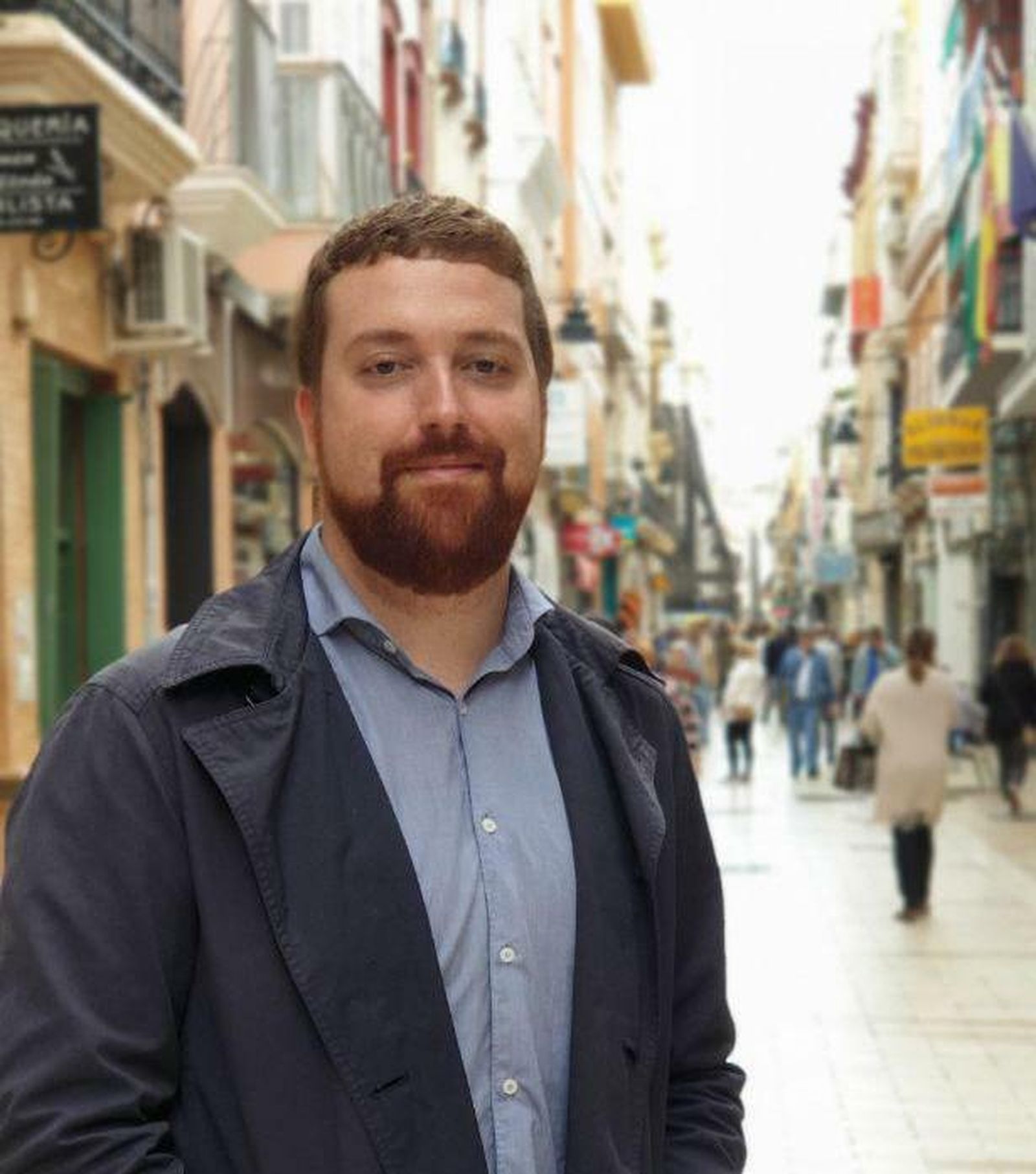 Alejandro García, candidato de Unidas Podemos