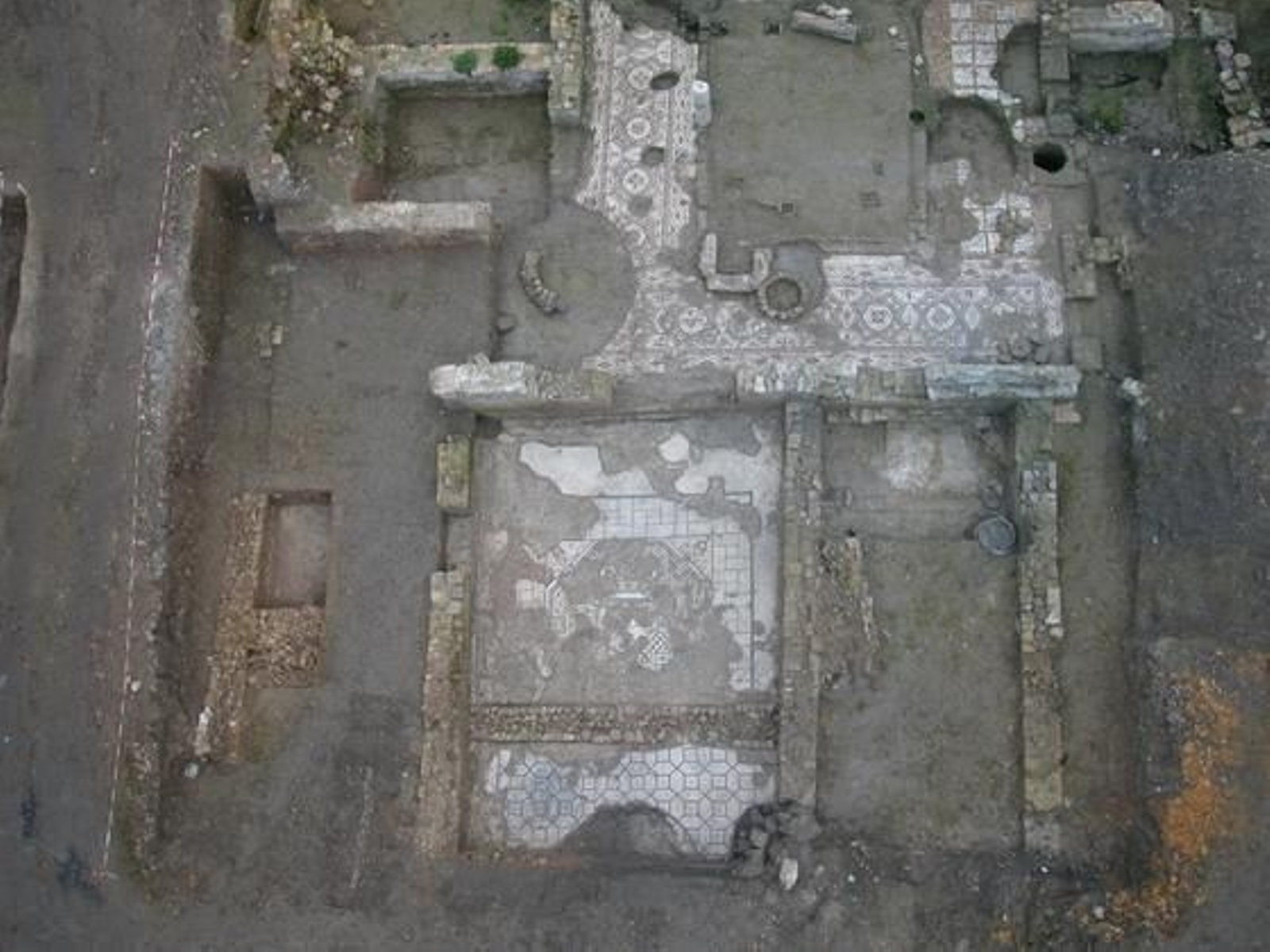 Restos arqueológicos de la Casa de Baco.

Foto: Diario de Sevilla