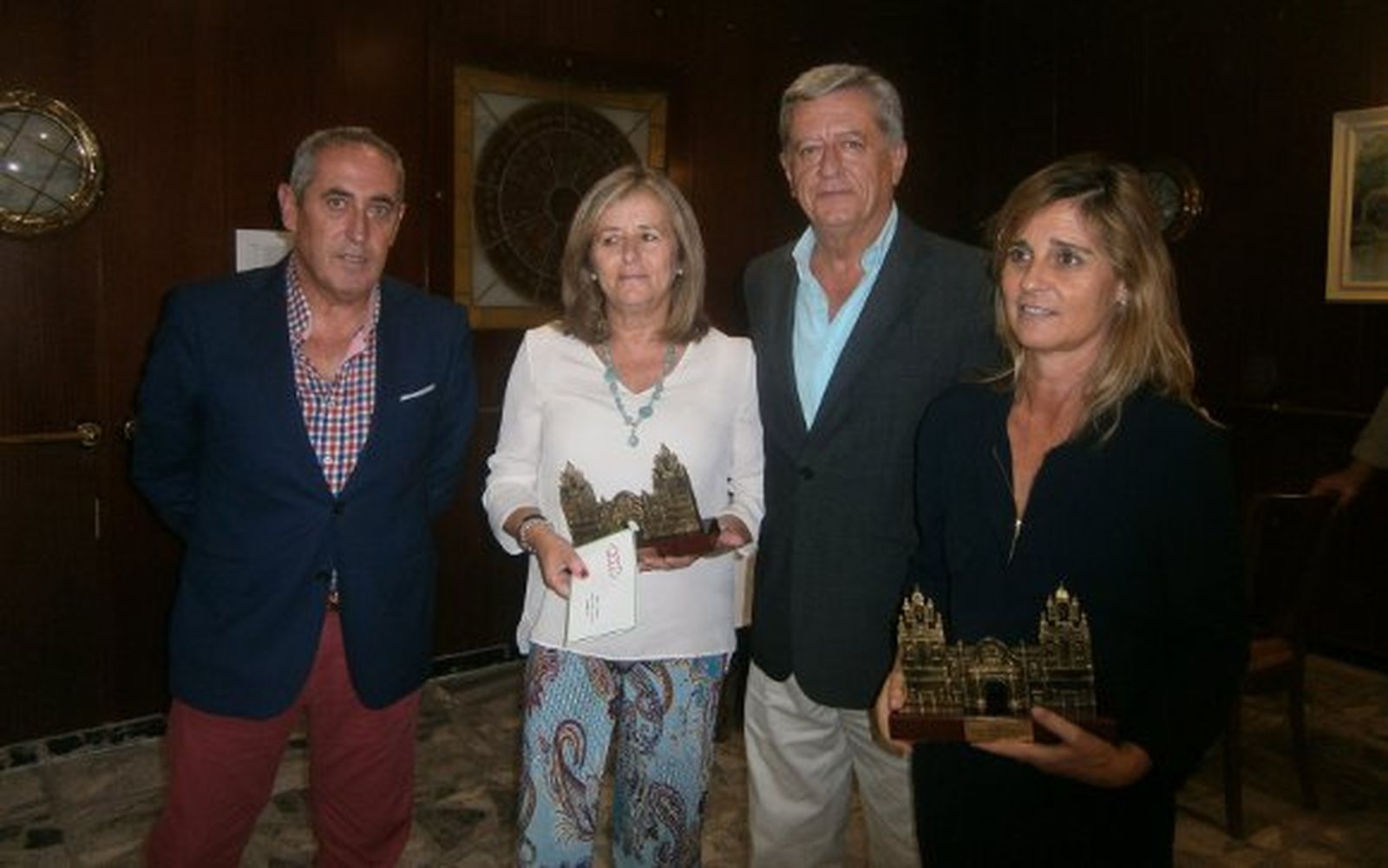 Javier Delgado, Maty Guimerá, José María Gómez y Carmen Sánchez-Ferragut.

Foto: Ignacio Casas de Ciria