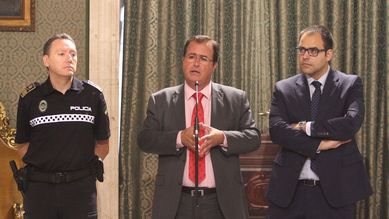 Cabrera, durante la rueda de prensa.