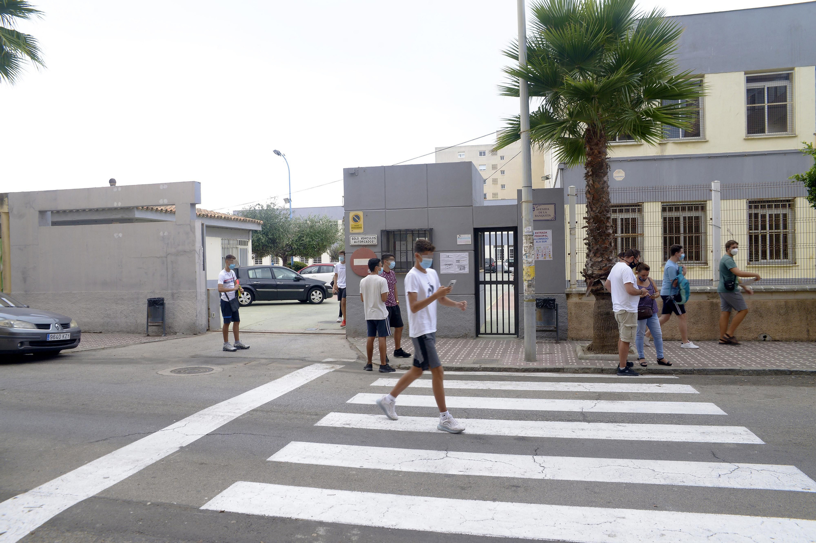 Fotos del primer día de instituto en La Línea