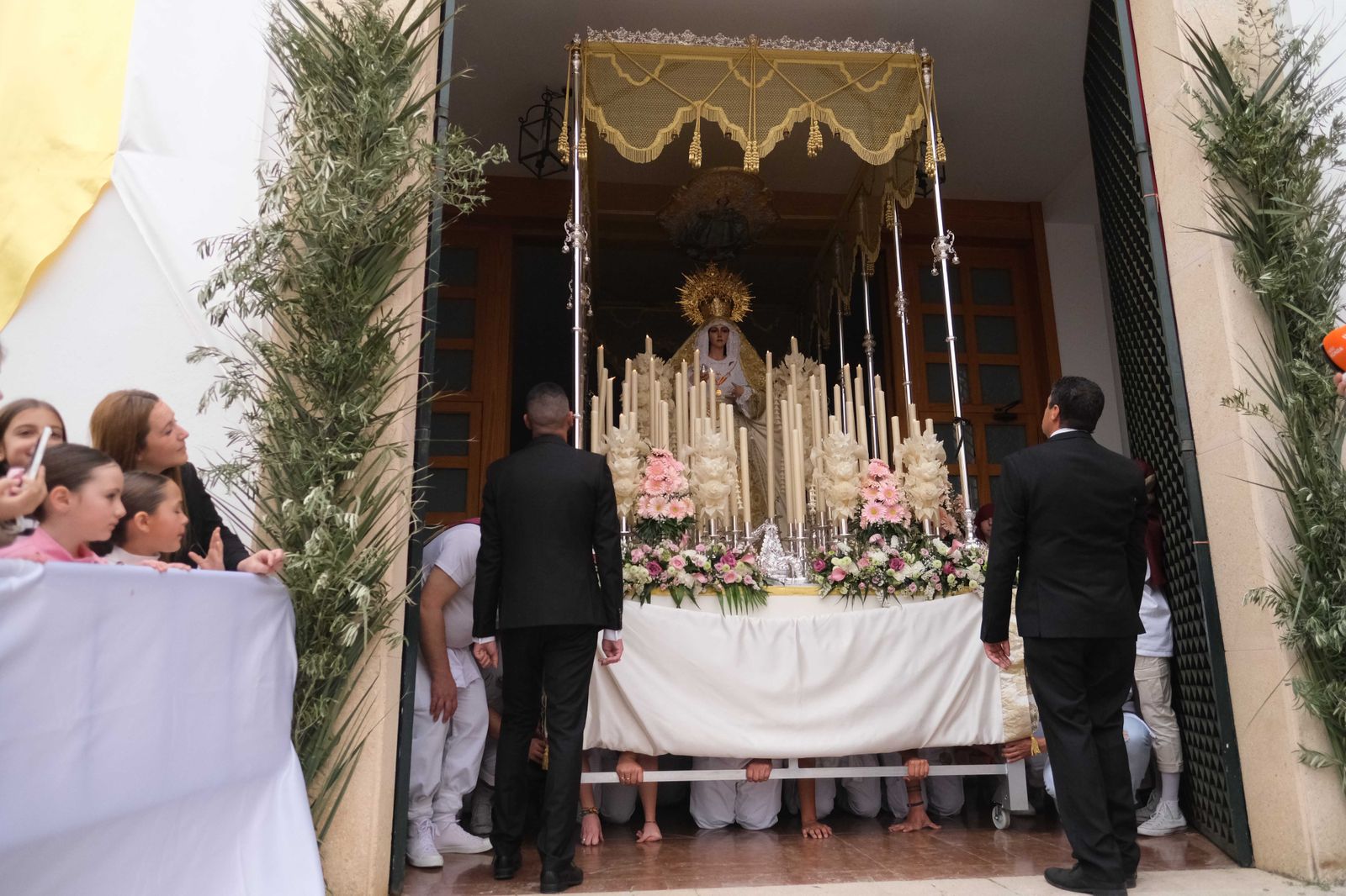 Salida de la Pollinica de Ronda, en fotos.