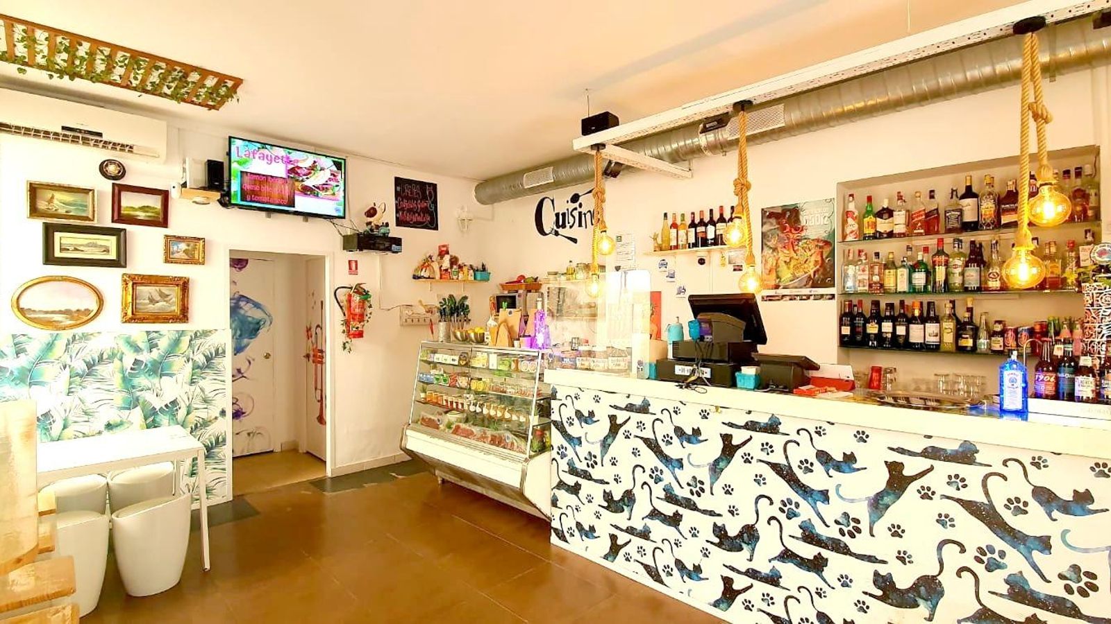 Interior del Gato Jazz Cádiz Interior del Gato Jazz Cádiz