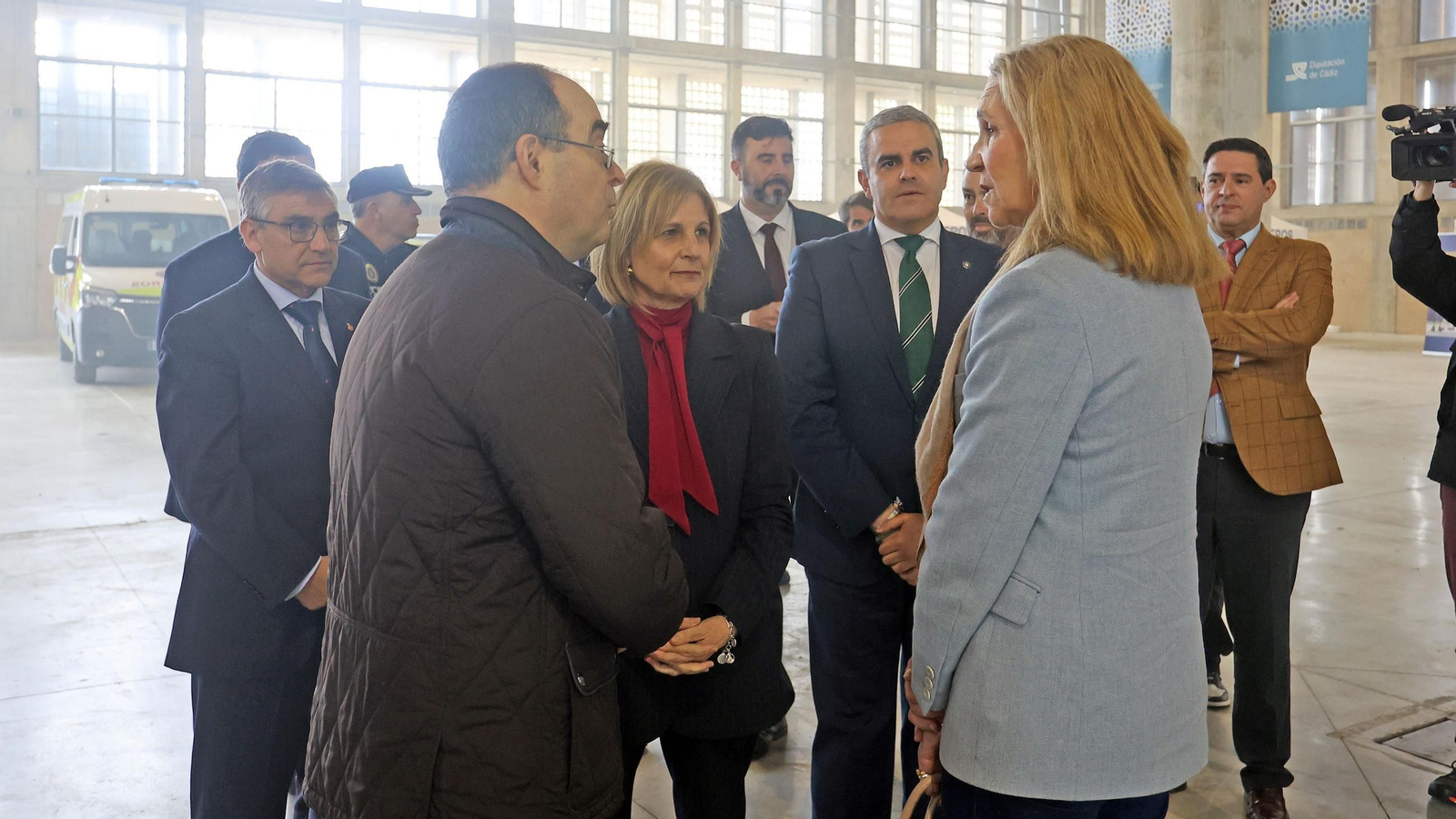 La Infanta Elena y la Alcaldesa de Jerez en la Inauguración de la XX Semana de la Prevención de Incendios Mapfre 2025 en Jerez