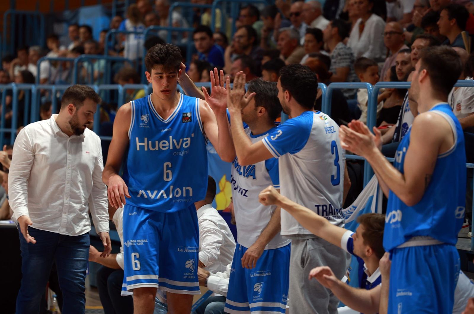 Las mejores imágenes del Ciudad de Huelva-CB Salou