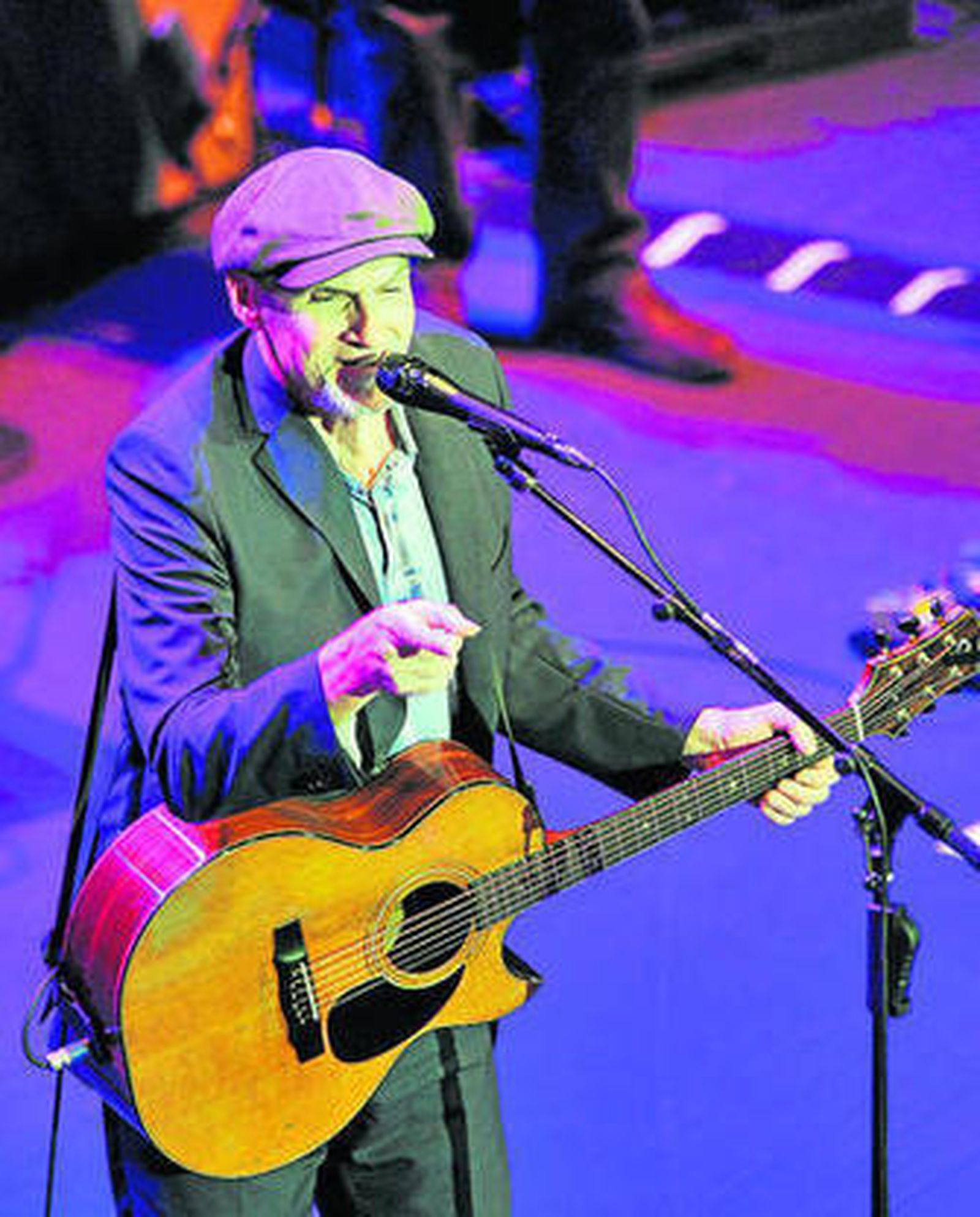 James Taylor (Boston, 1948), el martes en Sevilla.