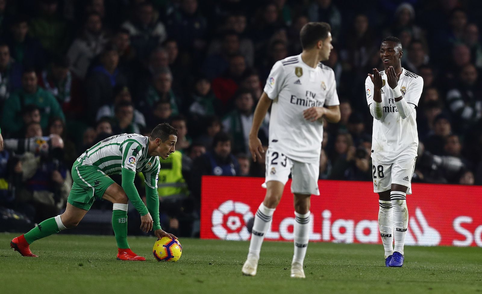 El Betis-Real Madrid, en imágenes