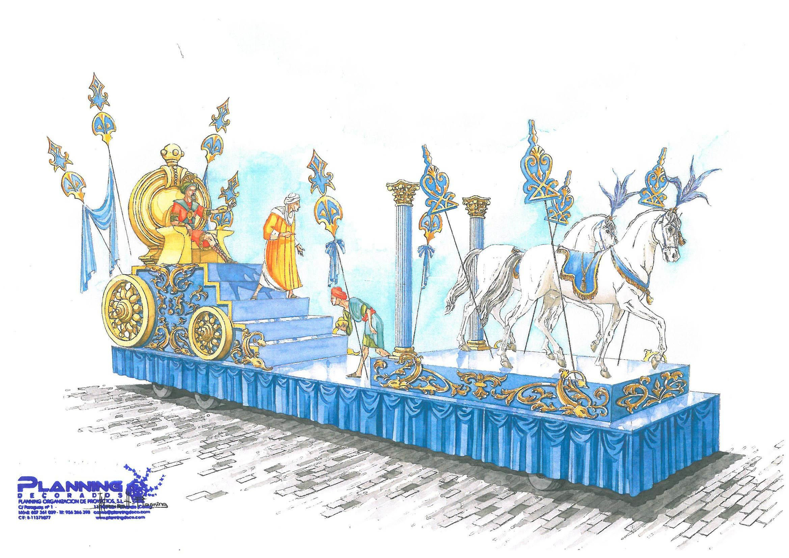 Carroza del Rey Melchor