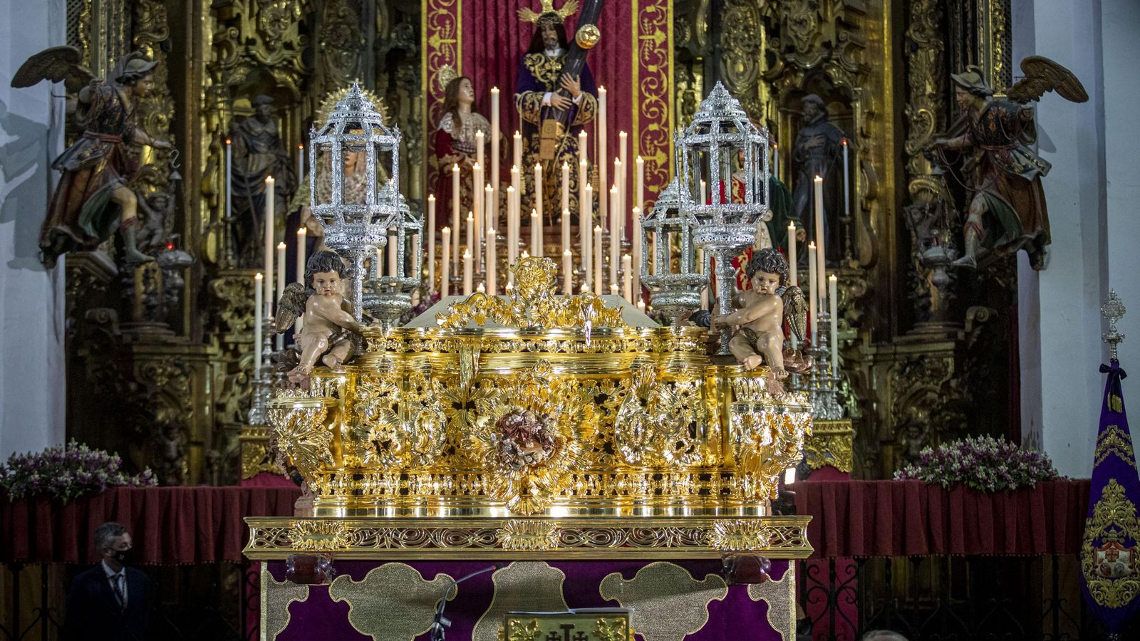 Imágenes del nuevo paso del Nazareno de Cádiz