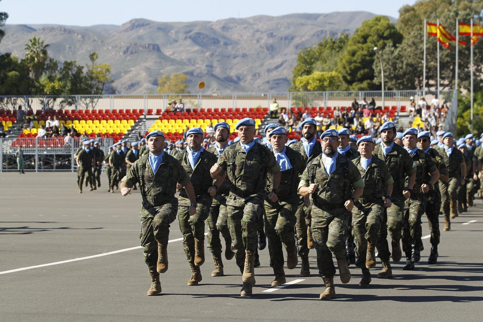 Fotogalería de la salida de La Legión hacia el Líbano