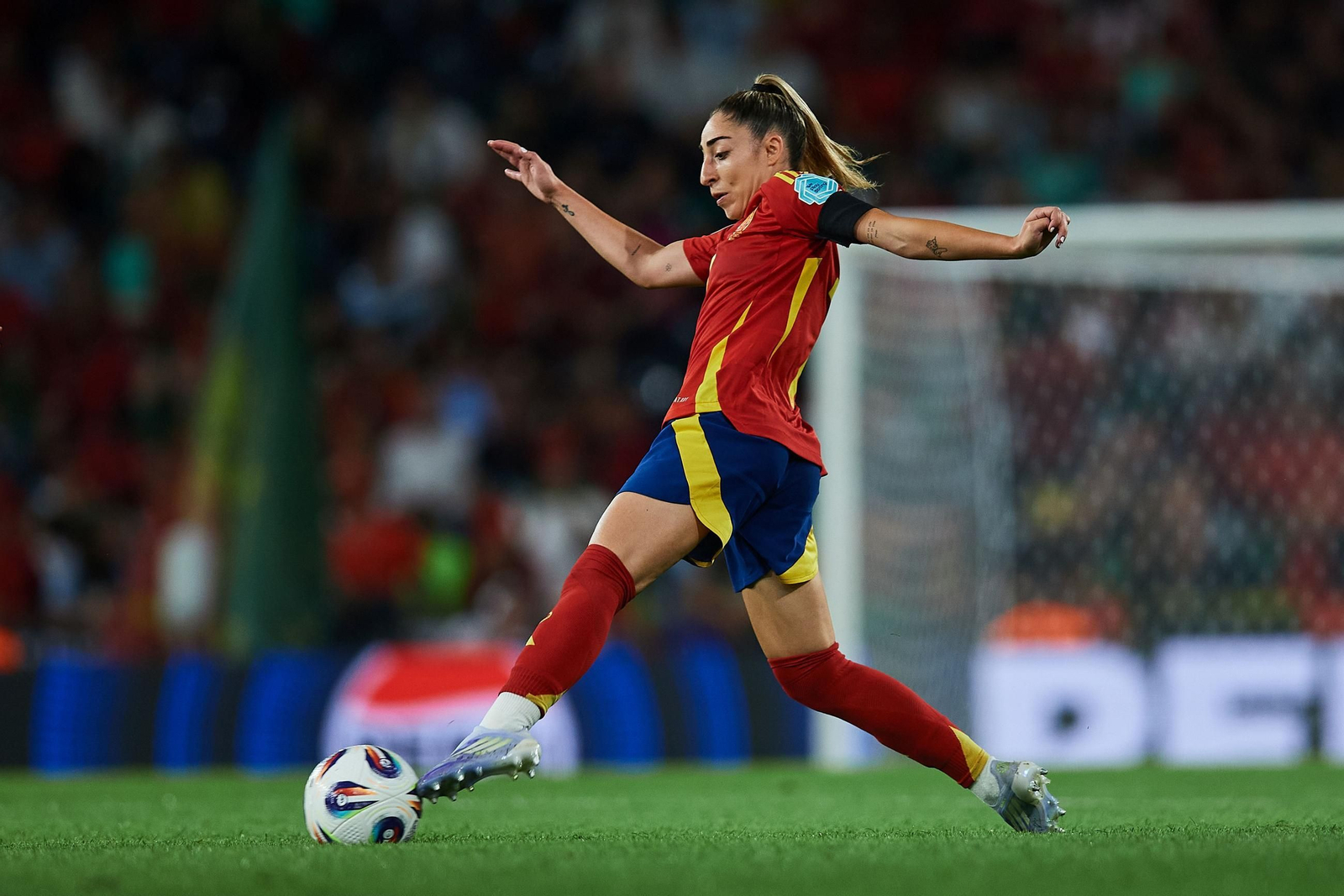 Las fotos del España - Portugal en la Eurocopa femenina