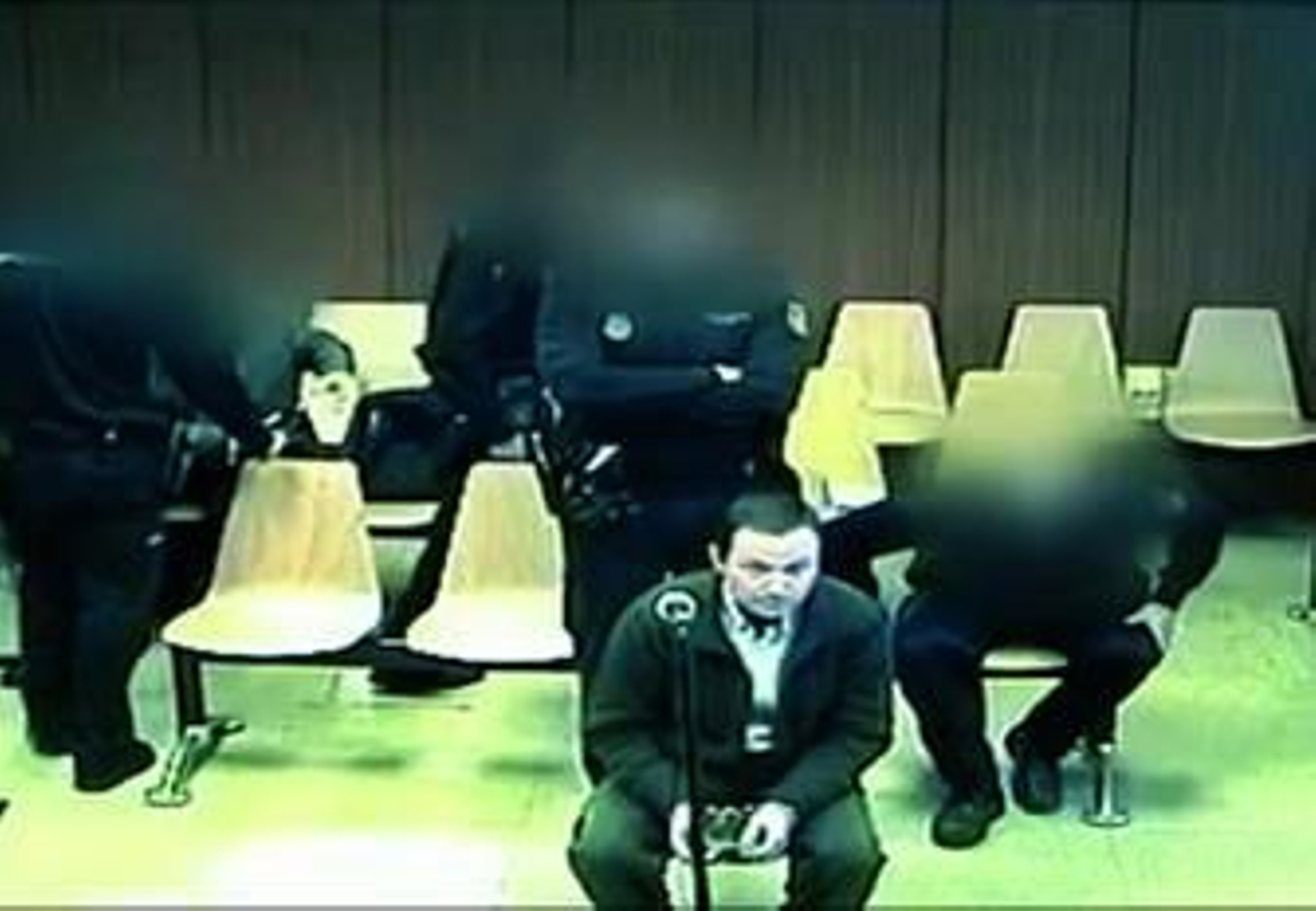 José Bretón, sentado en la sala de vistas, en una imagen captada del programa 'Espejo Público'.