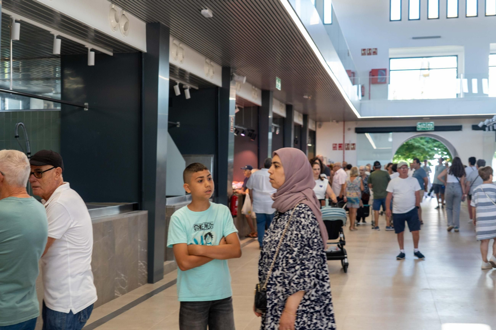 Imágenes del Mercado de San Sebastián, el día de su inauguración