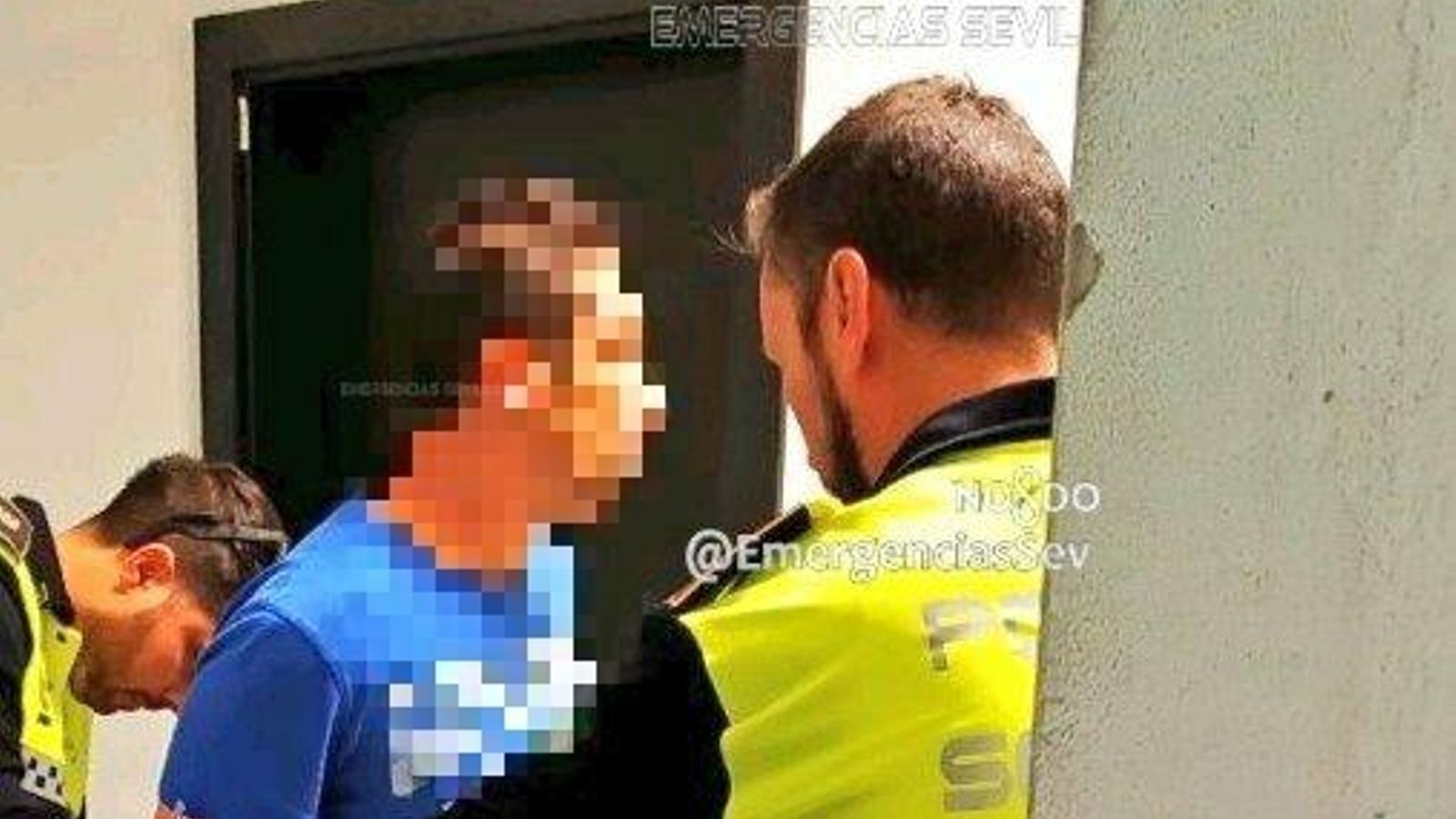 El conductor detenido.