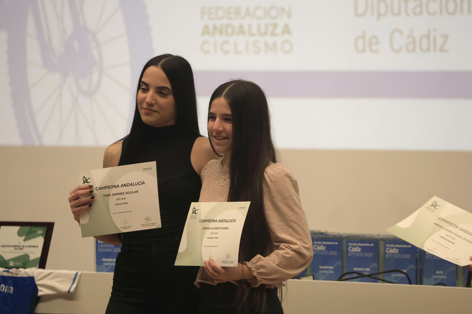 Las fotos de la gala de la Federación Andaluza de Ciclismo, en Algeciras