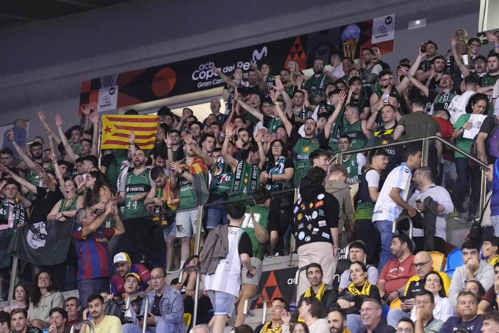 Copa del Rey: Búscate en el Gran Canaria Arena durante el Unicaja-Joventut