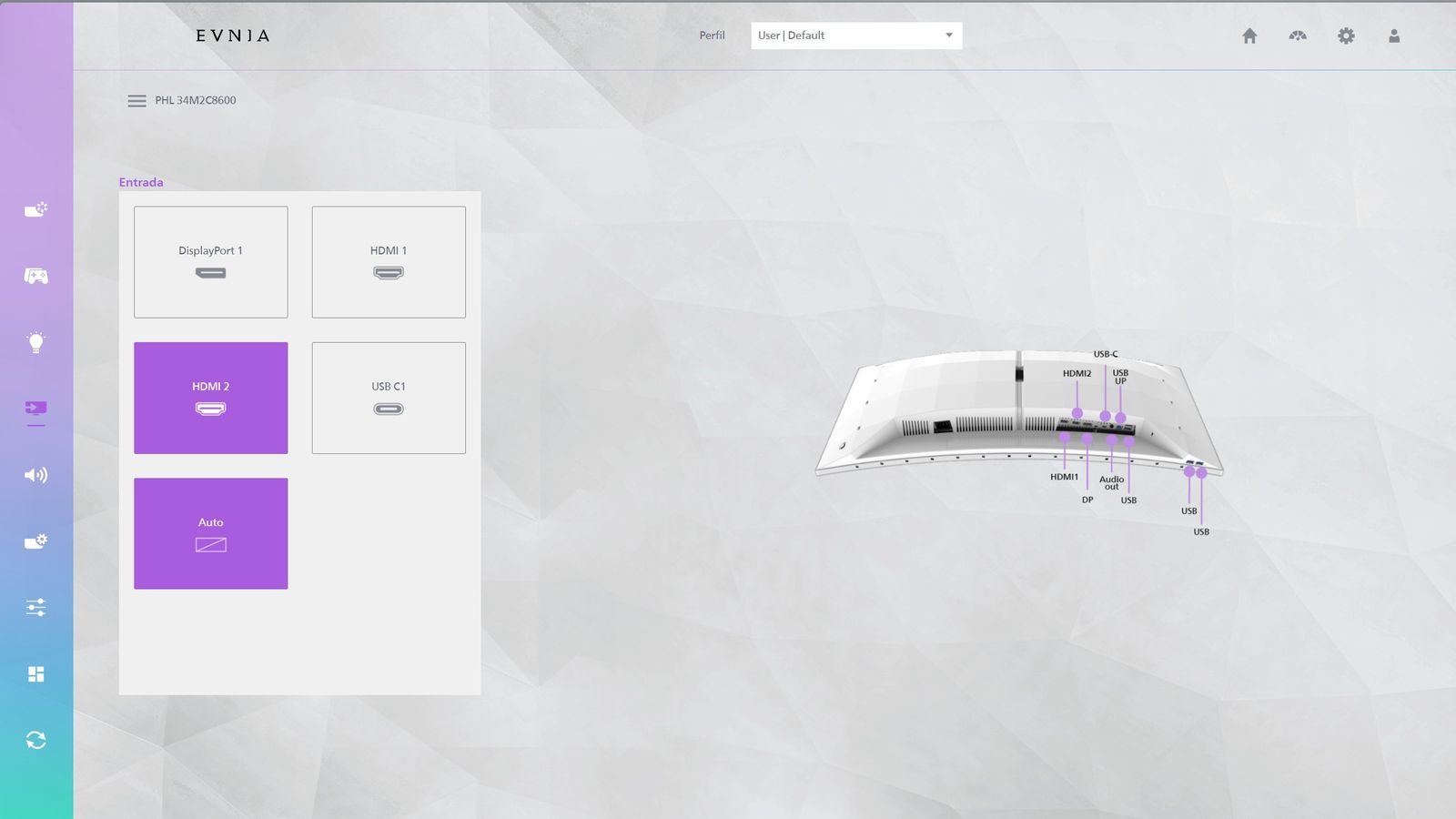 Monitor Philips Evnia 34M2C8600
