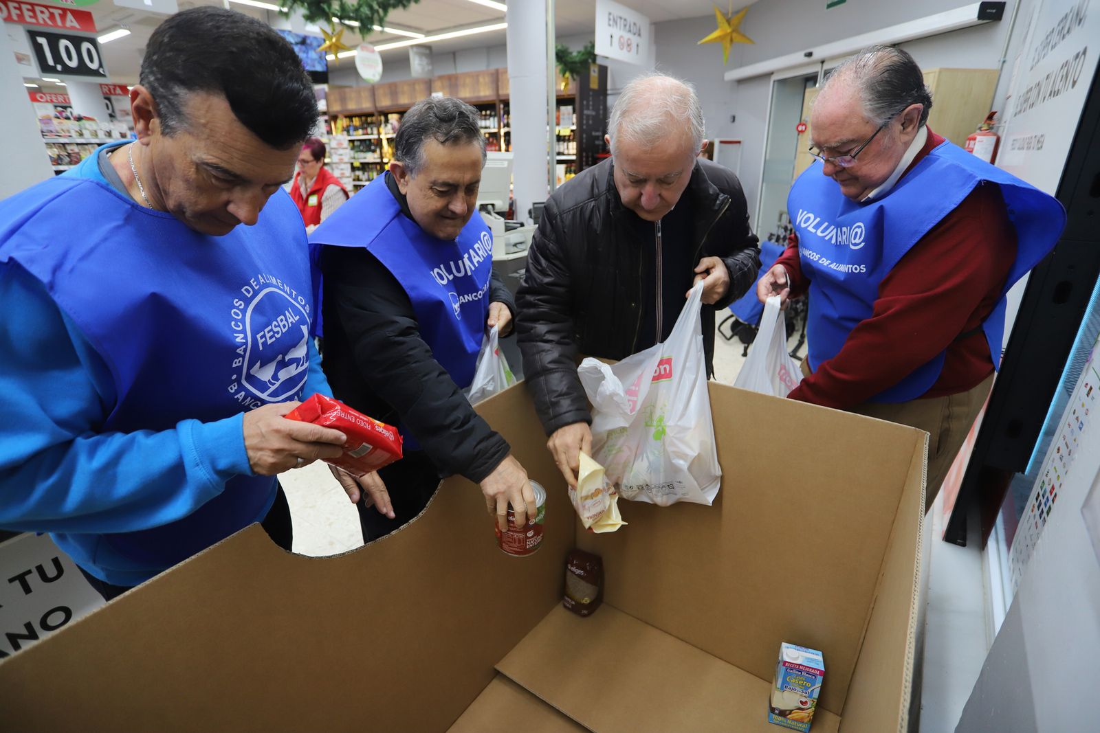 Imágenes de la gran Recogida del Banco de alimentos 2019