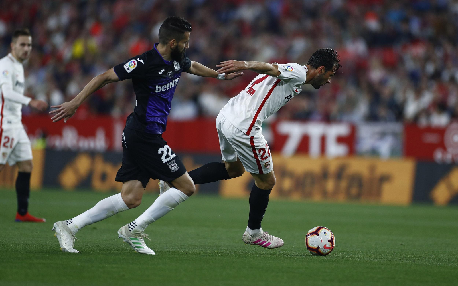 El Sevilla-Leganés, en imágenes