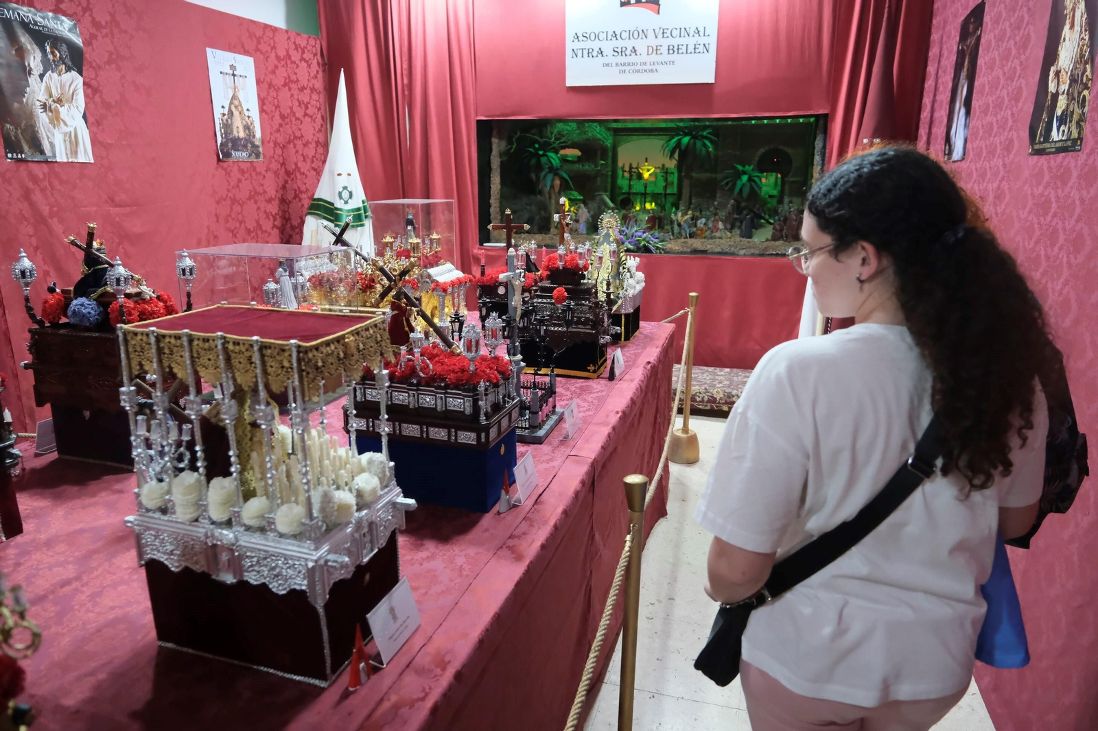 La Semana Santa en miniatura de la barriada de Levante en Córdoba, en imágenes
