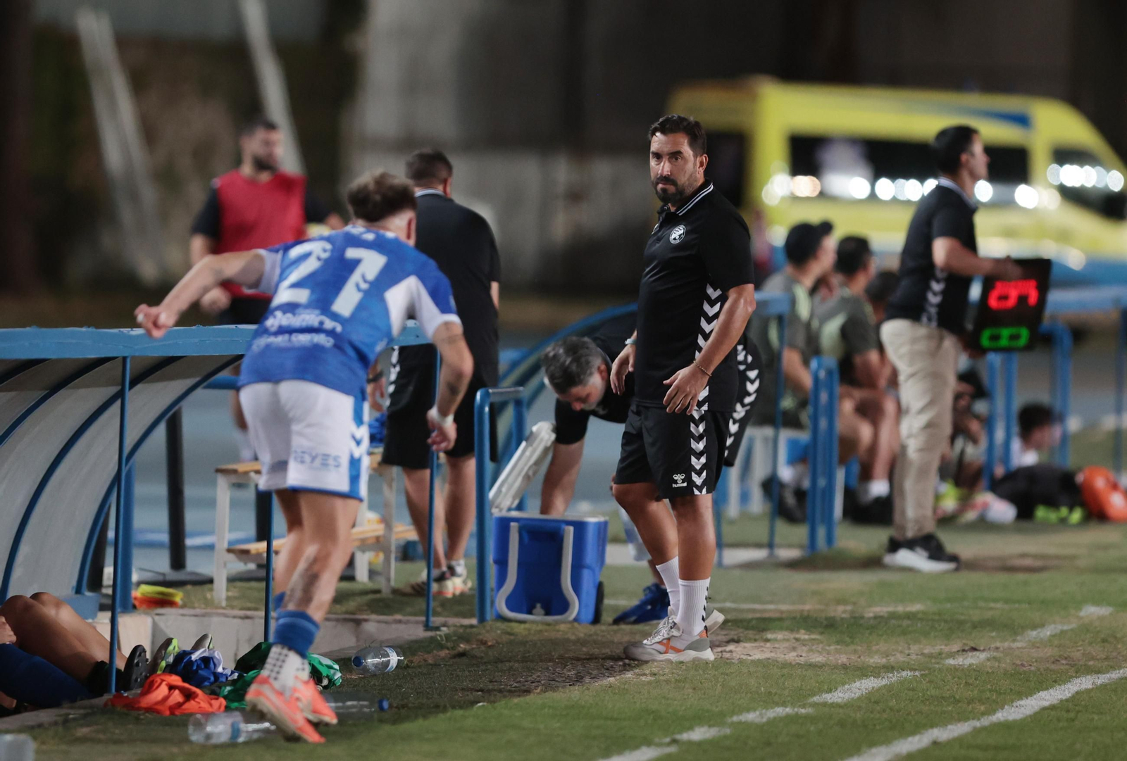 Imágenes del Trofeo de la Vendimia entre  Xerez DFC contra Real Madrid C en Chapín