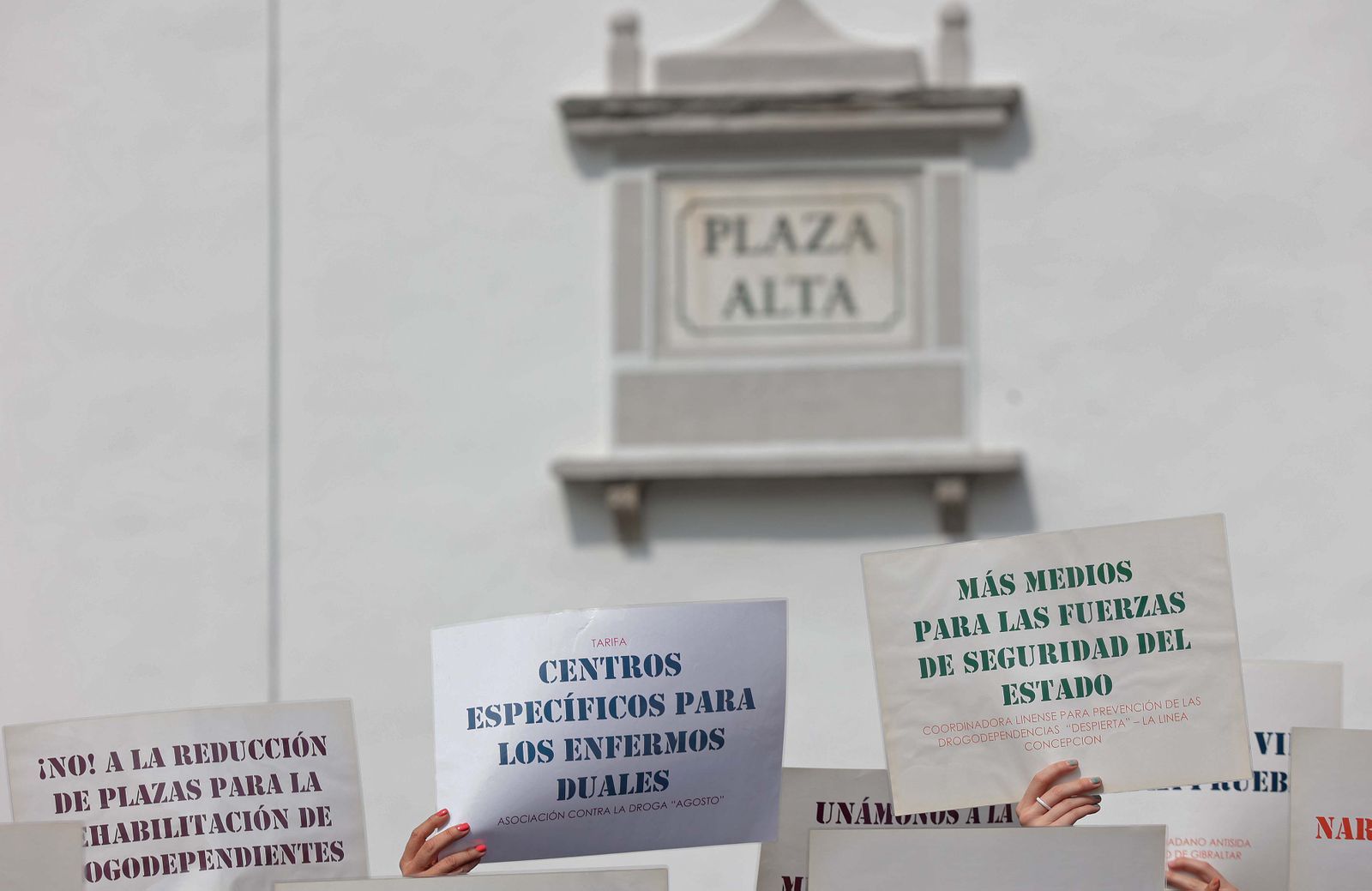 Imágenes de la conmemoración del Día Mundial Contra la Droga en Algeciras