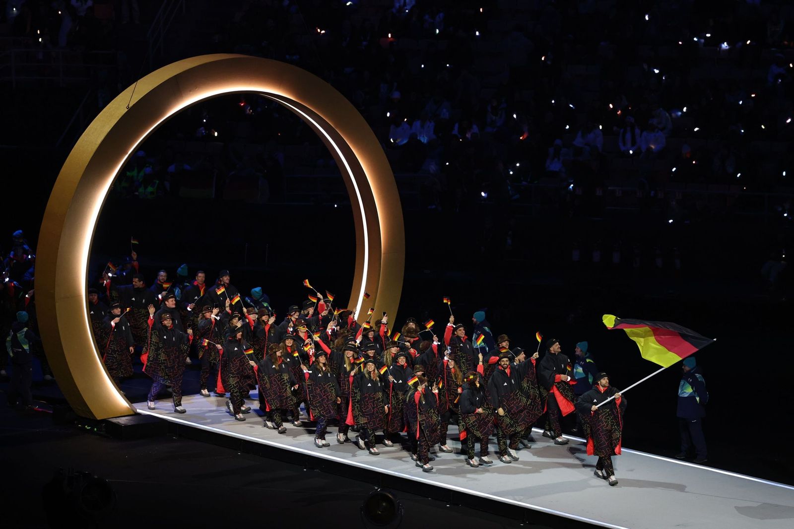 Las fotos de la inauguración de los Juegos Olímpicos de invierno de 2026