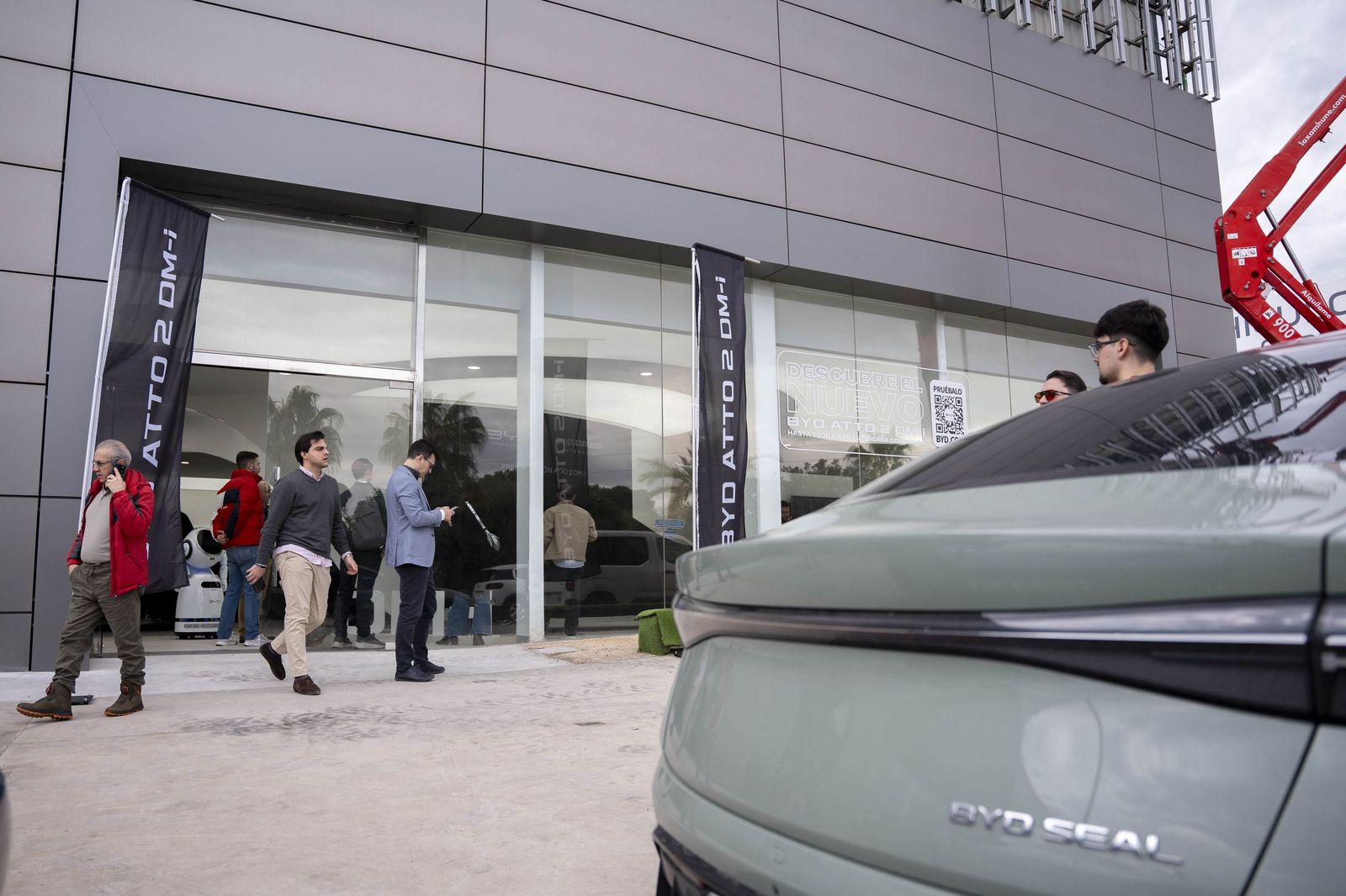 Presentación del nuevo BYD Atto, el coche eléctrico en imágenes