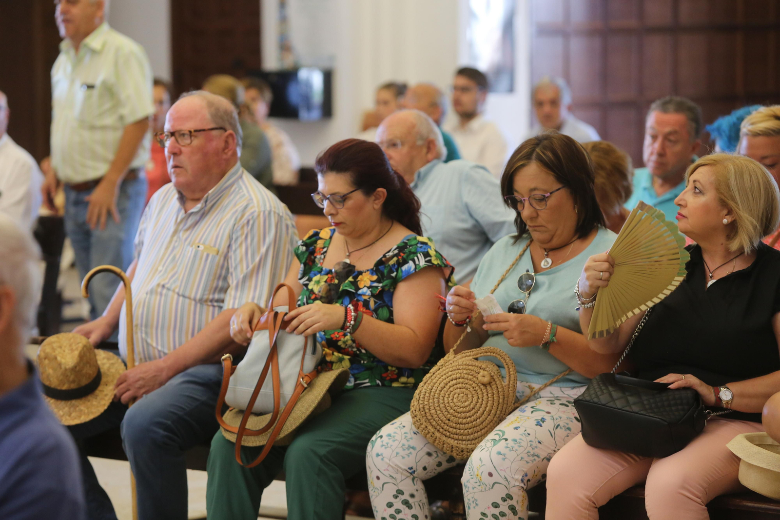 Imágenes de la solemne función del voto en el santuario de la Virgen del Rocío 2019