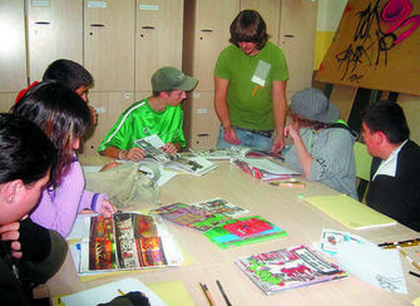 Un grupo de corresponsales reunidos en Benalmádena.