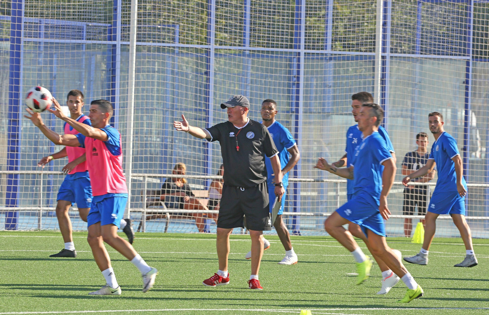 Imágenes del primer entrenamiento del  XerezDFC