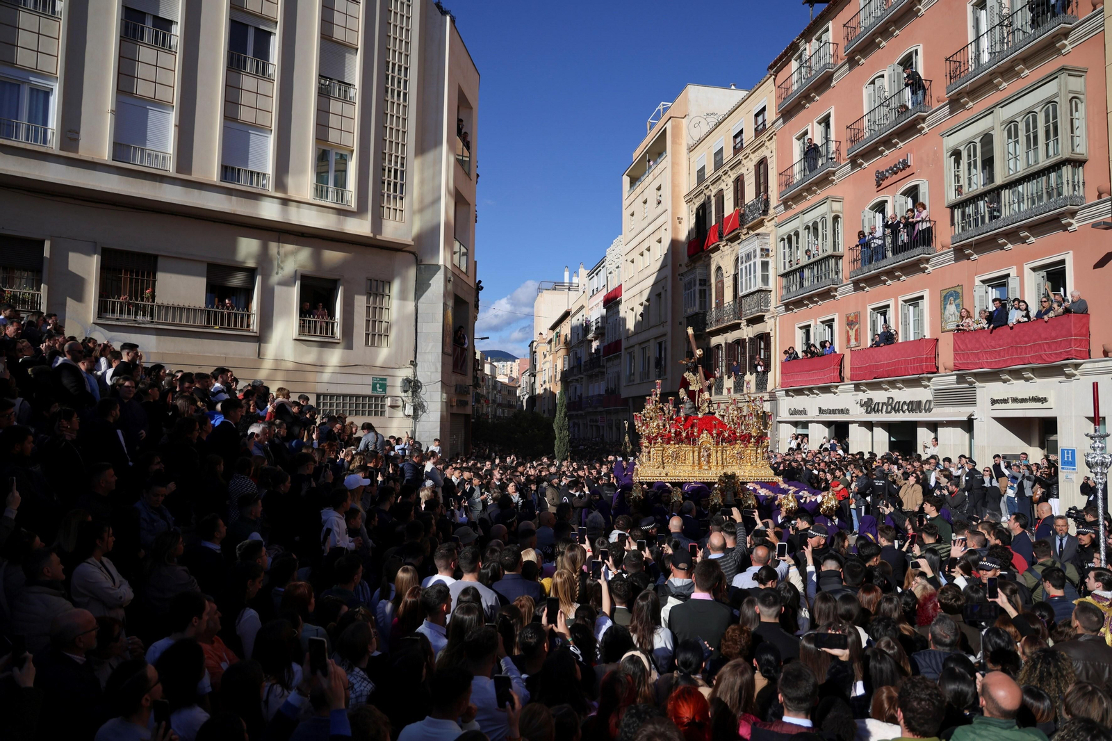 El Rocío en el Martes Santo de Málaga, en fotos
