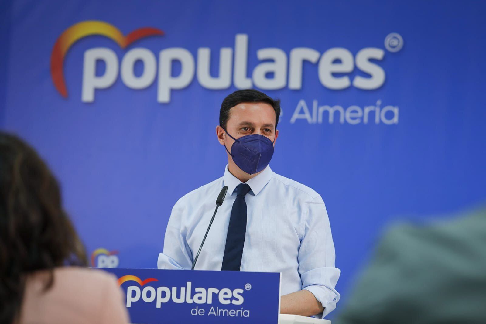 Javier Aureliano anuncia que será candidato a presidir el PP de Almería.